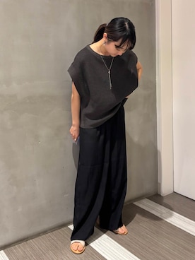 「newarrival」｜YOKO  HONDAさん（レディース・152cm）の夏コーディネート