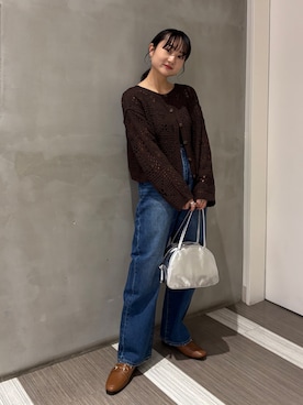 「アイテム（パンプス）」を使った、YOKO  HONDAさん（レディース・152cm・20代）の秋コーディネート