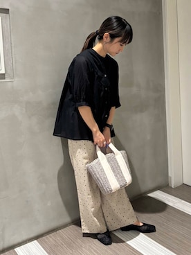 「夏ワンピース」｜YOKO  HONDAさん（レディース・152cm）の夏コーディネート