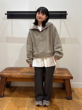 「アイテム（その他トップス）」を使った、YOKO  HONDAさん（レディース・152cm・20代）の秋コーディネート