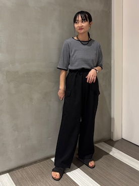 「URBAN RESEARCH DOORS（アーバンリサーチドアーズ）のアイテム」を使った、YOKO  HONDAさん（レディース・152cm）の夏コーディネート