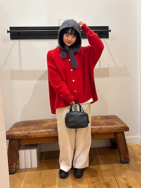 「FORK&SPOON」｜「アイテム（パンツ）」を使った、YOKO  HONDAさん（レディース・152cm）の秋コーディネート