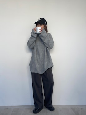 「ACYM（アシーム）のアイテム」を使った、ｙｕｋｉさん（レディース・160cm）の冬コーディネート