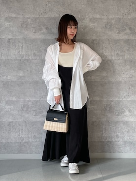 Tsugumiさん（レディース・156cm）の春コーディネート