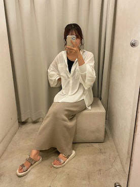 Tsugumiさん（レディース・156cm）の夏コーディネート