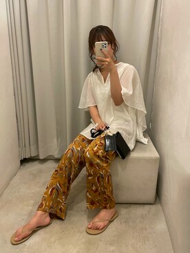 Tsugumiさん（レディース・156cm）の夏コーディネート