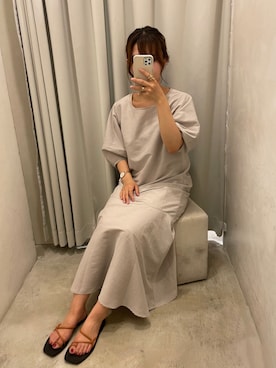 Tsugumiさん(レディース・156cm)の夏コーディネート