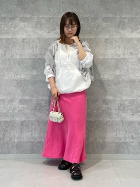 Tsugumiさん（レディース・156cm）の春コーディネート