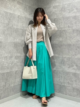 Tsugumiさん（レディース・156cm）の夏コーディネート