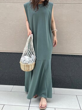 Tsugumiさん（レディース・156cm）の春コーディネート