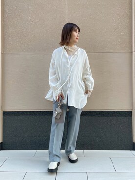 Tsugumiさん（レディース・156cm）の冬コーディネート