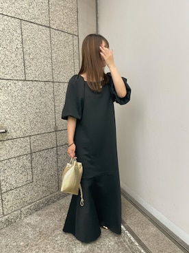 「メタルバッグ」｜Tsugumiさん（レディース・156cm）の夏コーディネート