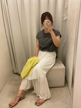 Tsugumiさん（レディース・156cm）の夏コーディネート