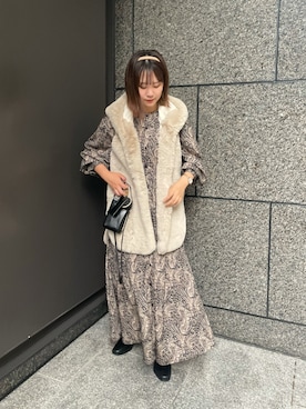 Tsugumiさん（レディース・156cm）の秋コーディネート