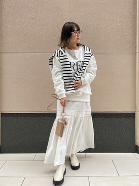 Tsugumiさん(レディース・156cm)の冬コーディネート