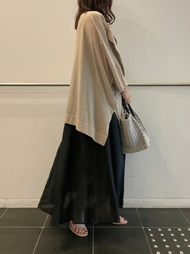 Tsugumiさん（レディース・156cm）の夏コーディネート