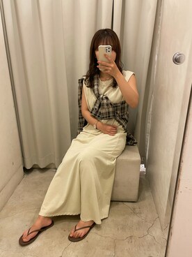 Tsugumiさん(レディース・156cm)の夏コーディネート