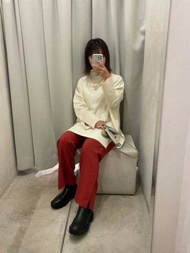 Tsugumiさん（レディース・156cm）の秋コーディネート