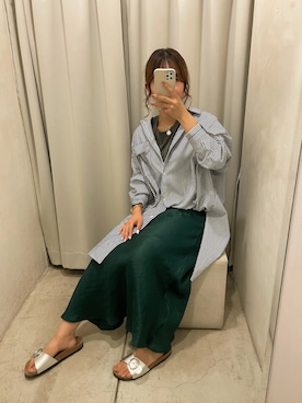 Tsugumiさん（レディース・156cm）の夏コーディネート