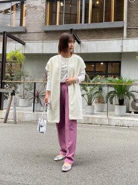 「シンフルコーデ」｜「アイテム（その他シューズ）」を使った、Tsugumiさん（レディース・156cm）の冬コーディネート