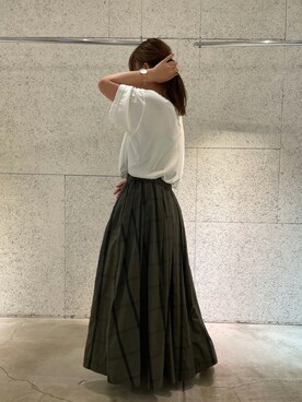 Tsugumiさん（レディース・156cm）の夏コーディネート