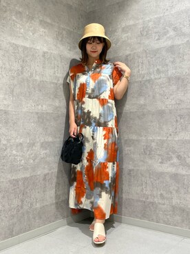 Tsugumiさん（レディース・156cm）の春コーディネート