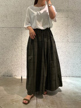 Tsugumiさん（レディース・156cm）の夏コーディネート