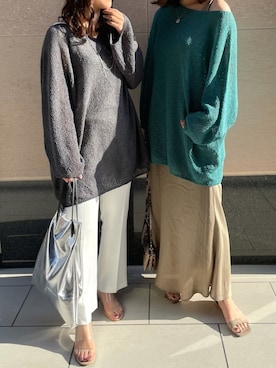 Tsugumiさん（レディース・156cm）の夏コーディネート