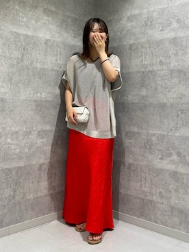 Tsugumiさん（レディース・156cm）の夏コーディネート