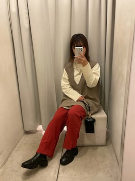 Tsugumiさん(レディース・156cm)の秋コーディネート