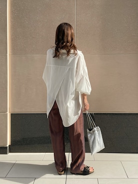 Tsugumiさん(レディース・156cm)の夏コーディネート