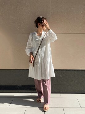 Tsugumiさん（レディース・156cm）の夏コーディネート