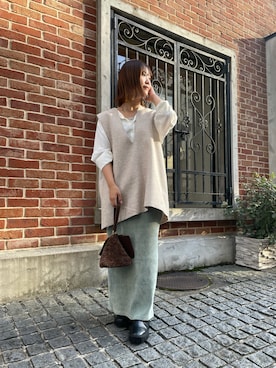 Tsugumiさん(レディース・156cm)の秋コーディネート