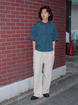 「KLEMAN（クレマン）のアイテム（ブーツ）」を使った、SHIMADAさん（メンズ・178cm）の夏コーディネート