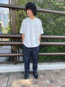 「KLEMAN（クレマン）のアイテム（ブーツ）」を使った、SHIMADAさん（メンズ・178cm）の春コーディネート
