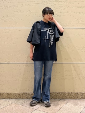「MERRELL（メレル）のアイテム」を使った、irie yumeさん（レディース・155cm）の夏コーディネート