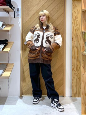 suzunoさん（レディース・161cm）の冬コーディネート