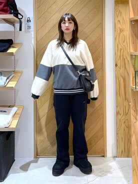 suzunoさん（レディース・161cm）の冬コーディネート