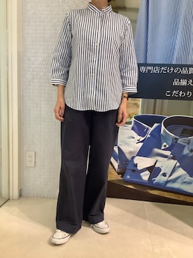 BRICK HOUSE by Tokyo Shirts 伊丹イオンモール店さん（レディース・155cm）の春コーディネート
