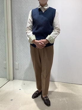 BRICK HOUSE by Tokyo Shirts 伊丹イオンモール店さん(メンズ・169cm)の冬コーディネート