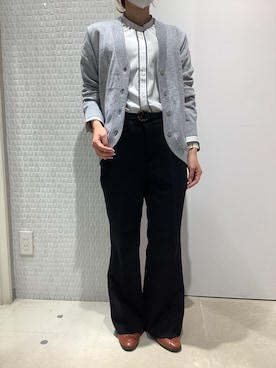BRICK HOUSE by Tokyo Shirts 伊丹イオンモール店さん（レディース・153cm）の冬コーディネート