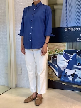 BRICK HOUSE by Tokyo Shirts 伊丹イオンモール店さん（レディース・155cm）の夏コーディネート