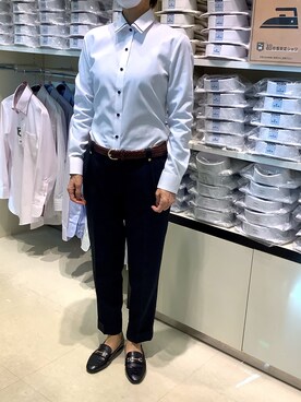 BRICK HOUSE by Tokyo Shirts 伊丹イオンモール店さん(レディース・155cm)の春コーディネート
