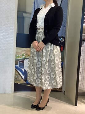 BRICK HOUSE by Tokyo Shirts 伊丹イオンモール店さん（レディース・161cm）の春コーディネート