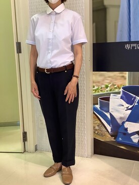 BRICK HOUSE by Tokyo Shirts 伊丹イオンモール店さん（レディース・155cm）の夏コーディネート
