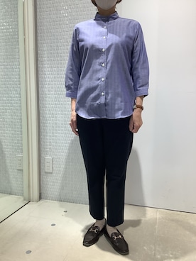 「東京シャツ」｜BRICK HOUSE by Tokyo Shirts 伊丹イオンモール店さん（メンズ・169cm）の春コーディネート