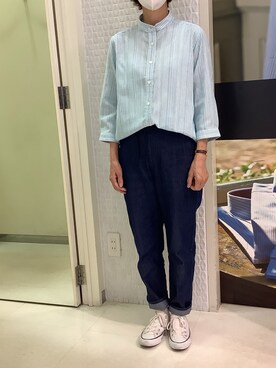 BRICK HOUSE by Tokyo Shirts 伊丹イオンモール店さん（レディース・155cm）の夏コーディネート