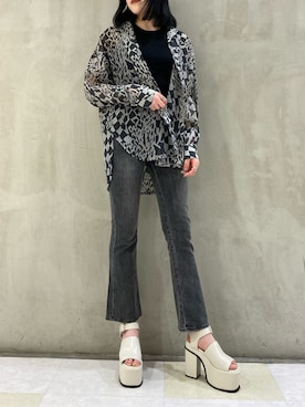 山崎愛実さん（レディース・164cm）の春コーディネート