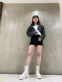 EMODA タックスリーブコンパクトニット EMODA タックスリーブコンパクトニット（ブラック） -ファッション通販