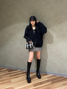 山崎愛実さん（レディース・164cm）の秋コーディネート